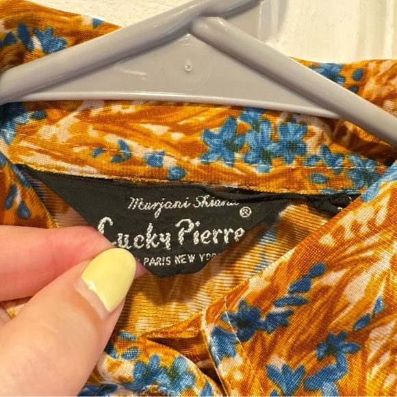 Vintage 70s Women’s Lucky Pierre Button Up Shirt - Size Small - Picture 3 of 7